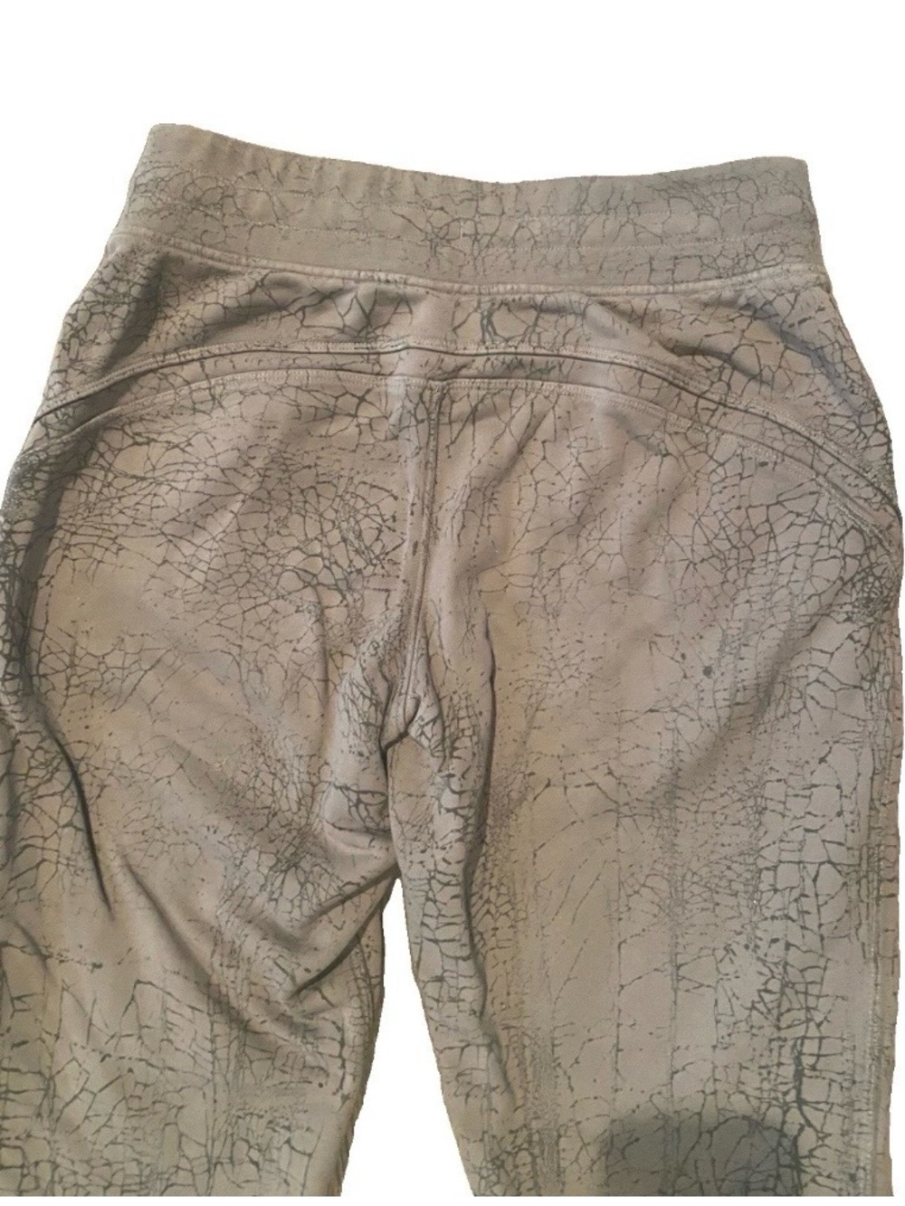 Lululemon Warm Down Jogger Thread Dye Rover Black Size 8 7/8 Pants LW5DMX - Picture 10 of 10